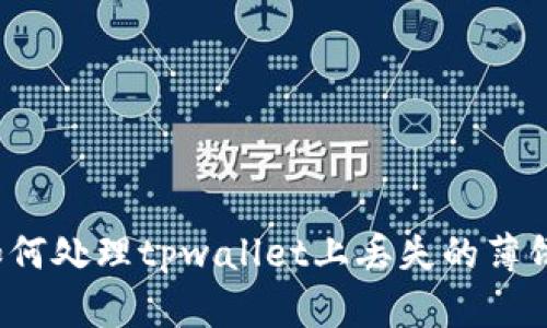 如何处理tpwallet上丢失的薄饼?