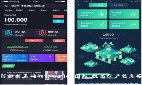 如何辨别正确的tpwallet图标,提高账户信息安全