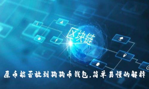 屎币能否放到狗狗币钱包,简单易懂的解释
