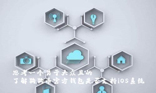 思考一个易于大众且的
了解狗狗币官方钱包是否支持iOS系统