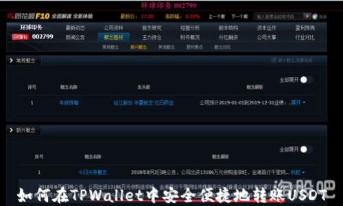 如何在TPWallet中安全便捷地转账USDT