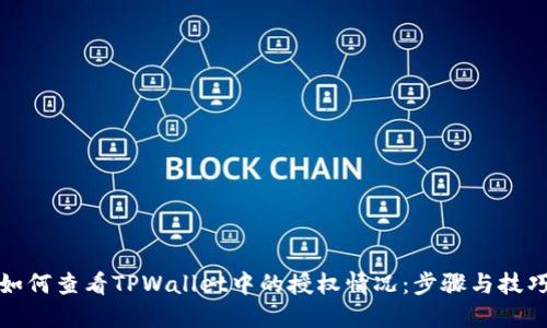 如何查看TPWallet中的授权情况:步骤与技巧