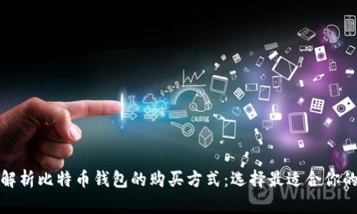 全面解析比特币钱包的购买方式:选择最适合你的钱包