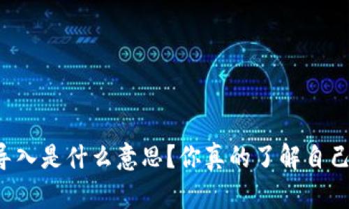 TPWallet私钥导入是什么意思？你真的了解自己的数字资产吗？