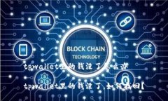 tpwallet里的钱没了怎么办