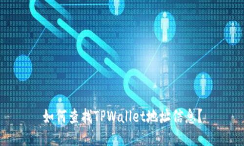 如何查找TPWallet地址信息？